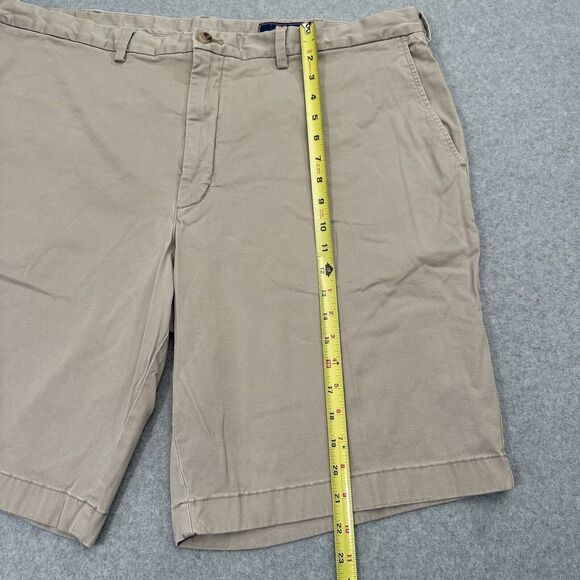 Vineyard Vines Mens Breaker Short Size 46B Khakis Flat Front Brown Casual - Picture 4 of 11